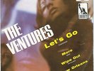 THE VENTURES “LET’S GO” SURF BEAT POP ROCK RARE MEXICAN 7” EP LIBERTY
