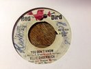 Ellie greenwich-baby/you dont know-original on red bird in vg-