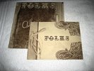 DAVE RUDOLF Folks Album LP Tunesmythe Records 1976 Booklet RARE Folk Rock Psych