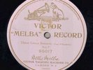 14g.  Nellie Melba - Three Green Bonnets (D'Hardelot) - Victor 
