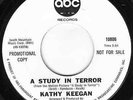 HALLOWEEN RELATED 45 - KATHY KEEGAN - A STUDY IN TERROR - ABC