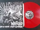 WRETCHED Libero Di Vivere 1984 RED VINYL w/INSERT ITALY KBD Chaos Produzioni