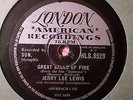 Jerry Lee Lewis 78 RPM Great Balls of Fire/Mean Woman Blues