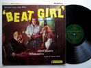 BEAT GIRL soundtrack - orig UK MONO 1st press JOHN BARRY beatnik jazz COLUMBIA