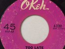 NORTHERN SOUL FUNK 45/ LARRY WILLIAMS & JOHNNY WATSON 
