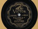 78 RPM Jimmie Rodgers, Blue Yodel No. 4/Waiting For A Train, Victor, G-/F