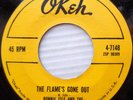 RONNIE ISLE & the YO YO's  R&B Rocker Okeh 45 Hassie The Flame's Gone Out F3061