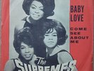 THE SUPREMES DIANA ROSS 1964 Baby Love Unique PS Edition 7” 45 Single BRAZIL