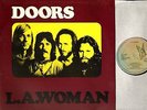 THE DOORS l.a. woman LP EX/VG+ K42090 A1/B1 uk elektra butterfly label reissue