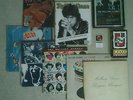 Vintage Rolling Stones Memorabilia Lot - Vinyl Records Magazine Program VHS