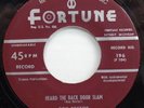 ROY RECTOR Heard The Back Door Slam / You’re The Girl  FORTUNE ROCKABILLY 45