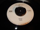 YES * RARE WHITE LABEL PROMO 45 RECORD 'And You And I' Part 1 Closer to the Edge