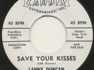 LANNY DUNCAN on Candix —THANK YOU FOR YOUR LOVE— teen rocker 45 | PROMO LISTEN