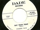 Northern Soul/Funk 45-Yvonne Fair-Say Yeah Yeah/Straighten Up-Promo-Dade5006 VG+