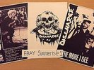 DISCHARGE HARDCORE PUNK ROCK POSTERS D BEAT, CIMEX, DISCLOSE,CRASS ANTISECT KBD