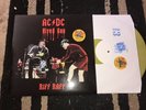 AC/DC LP HIRED GUN RIFF RAFF Yellow Vinyl Live Axl Rose Guns N Roses 2016 NM