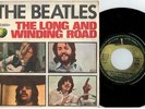 THE BEATLES The long and winding road 45rpm 7' + PS 1970 ITALY MINT