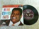 FATS DOMINO HERE COMES FATS VOL 1  EP 1958 LONDON PURPLE / SILVER TRI