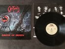 OBITUARY Cause Of Death LP First Press,SIGNED/Master Sepultura Celtic Frost Nile