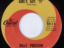 Northern Soul 45 BILLY PRESTON The Girl's Got It CAPITOL HEAR