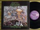 CRYPTIC SLAUGHTER MONEY TALKS, LP 1987 ORIGINAL US 1ST PRESS EX/EX LYRIC SHEET