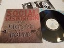 SOCIAL DISTORTION LP PRISON BOUND - ORIGINAL US PRESSING W/ INSERT