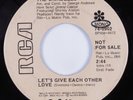 Crossover Soul 45 SHIRELLES Let's Give Each Other Love RCA promo HEAR
