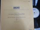 ENRICO MAINARDI / BACH cello suite no 6 / ARCHIV APM 14061