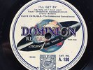 ELSIE CARLISLE - ‘I’LL GET BY’ 1929 DOMINION 78, UNCOMMON