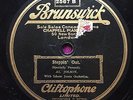 AL JOLSON + ISHAM JONES ORCHESTRA - ‘STEPPIN’ OUT’ BRUNSWICK 2567, HOT BAND