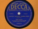 c 78 RPM Calypso King Radio/Lord Invader Decca 17472 in V+E-