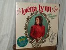 LORETTA LYNN-AUTOGRAPHED-NEW CHRISTMAS ALBUM-WHITE CHRISTMAS BLUE