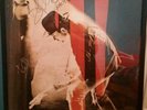 u2 -  signed rattle n hum poster  ..bono and edge  ..one off  COA