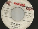 DOOWOP R&B - SHELLS -  SIPPIN' SODA   /  PRETTY LITTLE GIRL -HEAR BOTH -1958 END