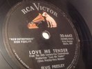 Elvis Presley: Love Me Tender / Anyway You Want Me 78 RPM