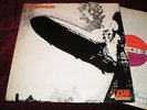 LED ZEPPELIN - FIRST LP - ORIGINAL UK PLUM & RED ATLANTIC IN LAMINATED SLEEVE