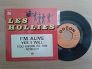 45 T EP DU GROUPE THE HOLLIES «  IM ALIVE »