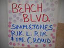 Beach Blvd punk compilation 1979 test pressing Simpletones Rik L Rik The Crowd