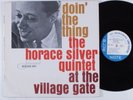 HORACE SILVER QUINTET Doin' The Thing Village Gate BLUE NOTE LP NY USA autograph
