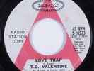 Northern Soul 45 T.D. VALENTINE Love Trap EPIC HEAR