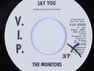 Northern Soul 45 MONITORS Say You VIP promo HEAR