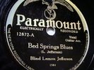 Blind Lemon Jefferson-Paramount 12872 Bed Springs Blues (Richmond 1929)