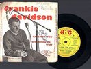 Australian Signed  FRANKIE DAVIDSON 1960 I Care For You / You're Driving Me Cra
