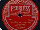 Manuelita Arriola La Feria de las Flores Peerless 1873 Latin Spanish 78 Asi Se