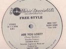 FREESTYLE ARE YOU LOST Rare Miami Electro Vocoder/Funk 1984 VG+