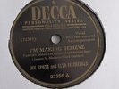 Ink Spots & Ella Fitzgerald - 78rpm single 10-inch – DECCA #23356