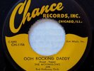 CHANCE 1156 Moonglows orig RARE R&B/DooWop 45 Excellent+ Ooh Rocking Daddy
