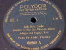 VASA PRIHODA / BACH  / POLYDOR  68282/3