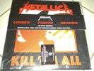 METALLICA KILL EM ALL 2 LP VINILE 45 RARO