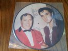 ELVIS PRESLEY & BILL HALEY PICTURE DISC IMPORT DENMARK PD 1084 NM 1984